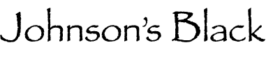 Johnson’s Black